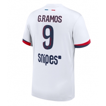 Billige Fotballdrakt Paris Saint-Germain Goncalo Ramos #9 Replika Bortedrakt 2025-26 Kortermet